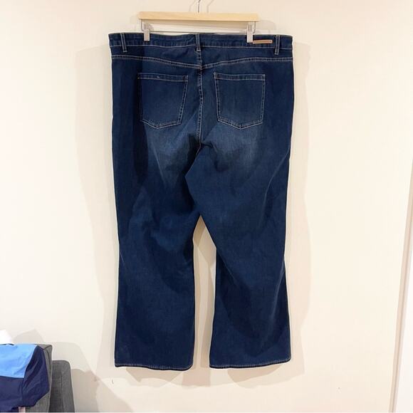 Soft Surroundings Straight Leg Jeans High Waisted Woman’s size 24W Blue - Picture 8 of 9